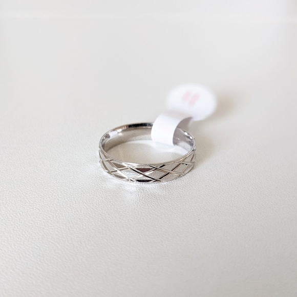 Sterling Silver Men\'s Band Ring